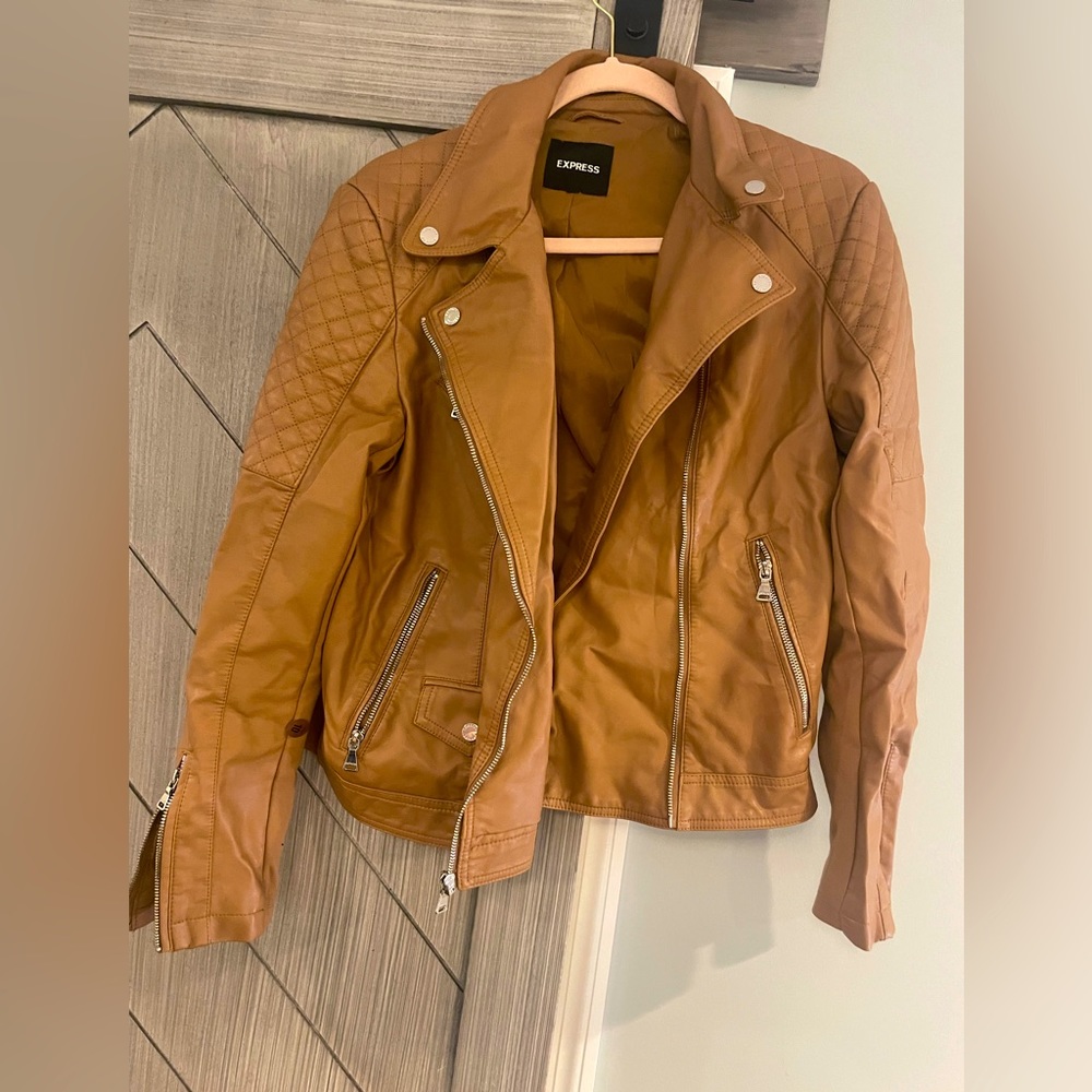 Faux leather jacket (EXPRESS Brand)